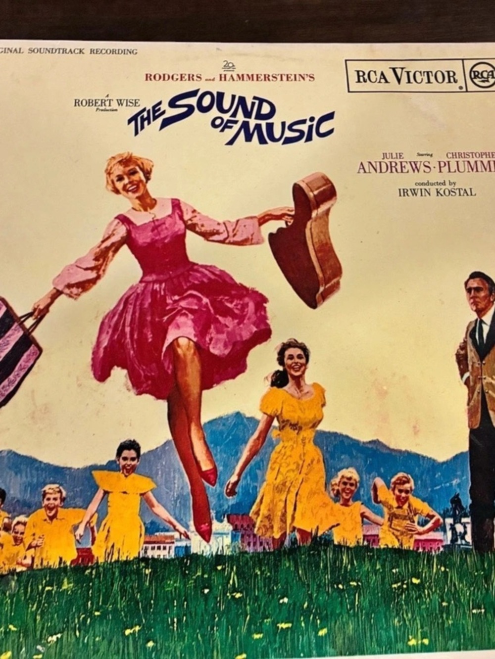 Raytion The Sound of Music Vintage Soundtrack Album Cover